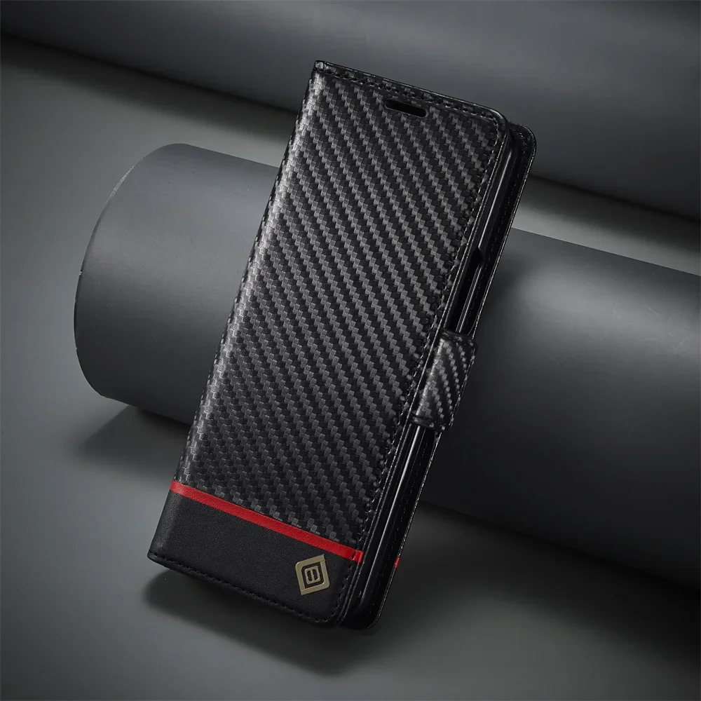 Leather Wallet Card Holder Phone Cover - Роскошный чехол из искусственной кожи из
