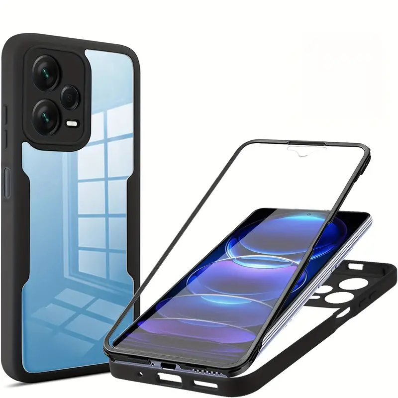 Heavy Duty 360 Full Body Protective Case - Полноразмерный прозрачный чехол 360 для Xiaomi