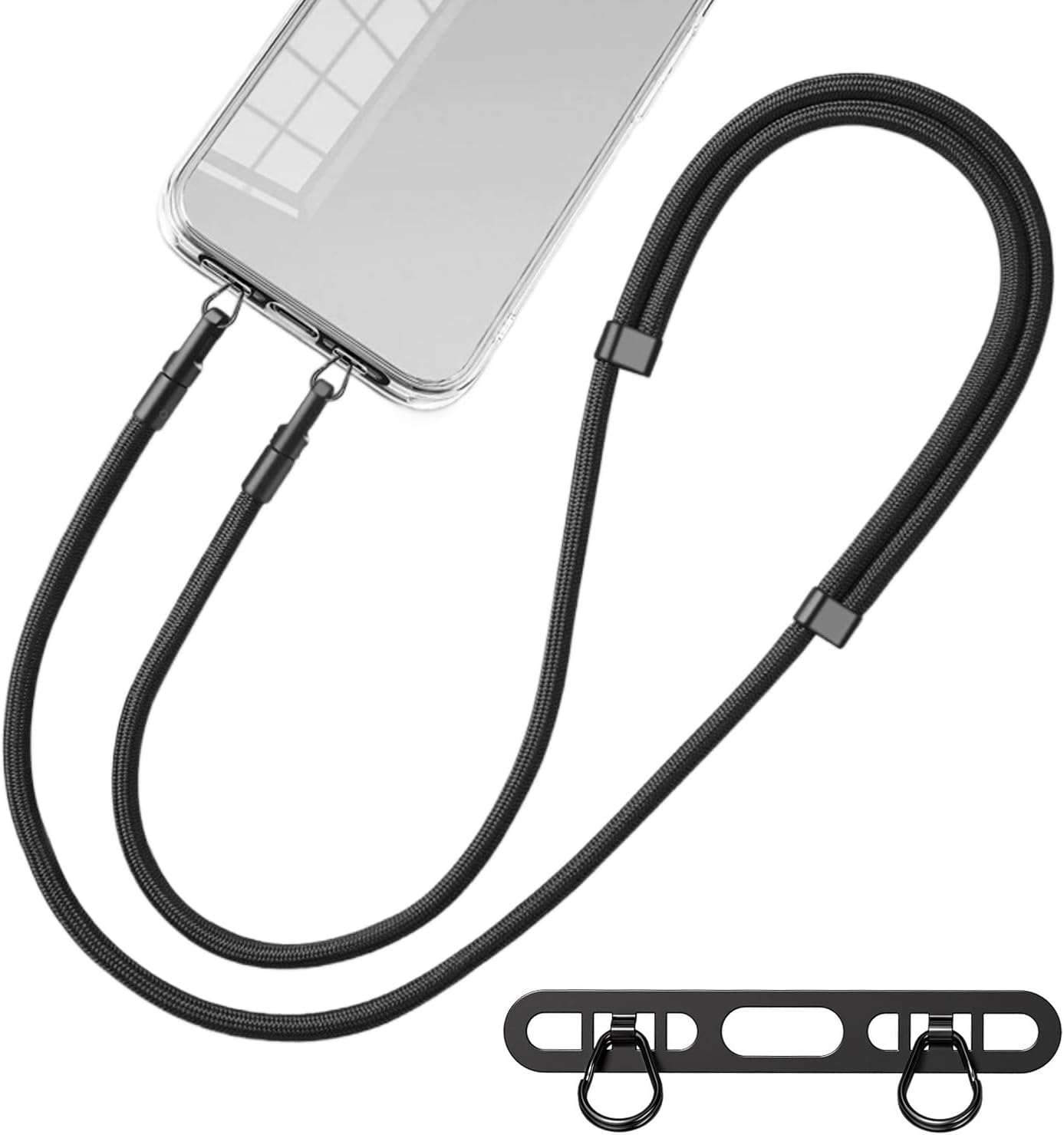 Crossbody Lanyard Neck Strap Case - Ремешок для мобильного телефона, улучшенное кольцо