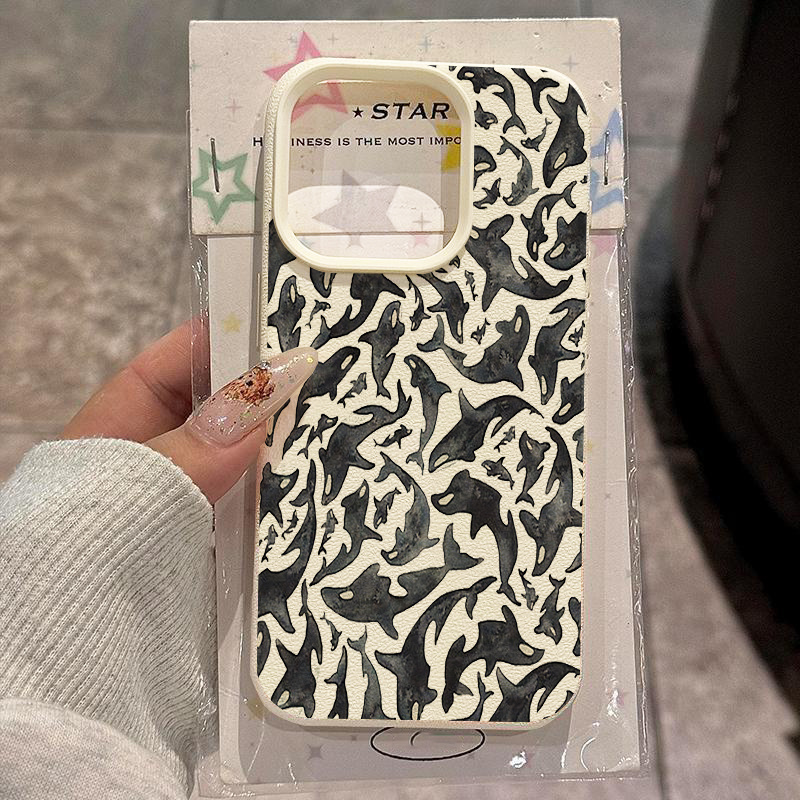 Vintage Floral Pattern Soft Case - Чехол для телефона с винтажным цветочным
