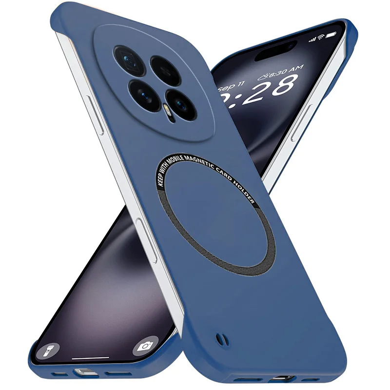 Matte Hard Pc Back Case - Новый ультратонкий магнитный безрамный чехол для