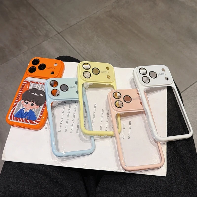 Clear Shockproof Bumper Case - Роскошный прозрачный акриловый чехол для iPhone