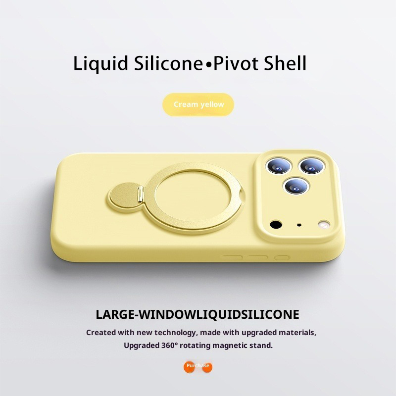 Liquid Silicone Magnetic Phone Case - Оригинальный жидкий силиконовый чехол для iPhone