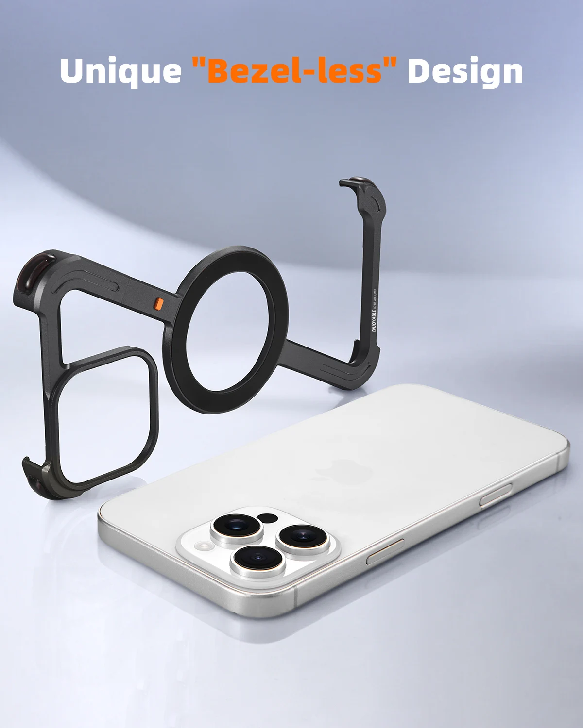 Ultra Thin Frameless Phone Cover - Oatsbasf Z-образный металлический чехол для телефона