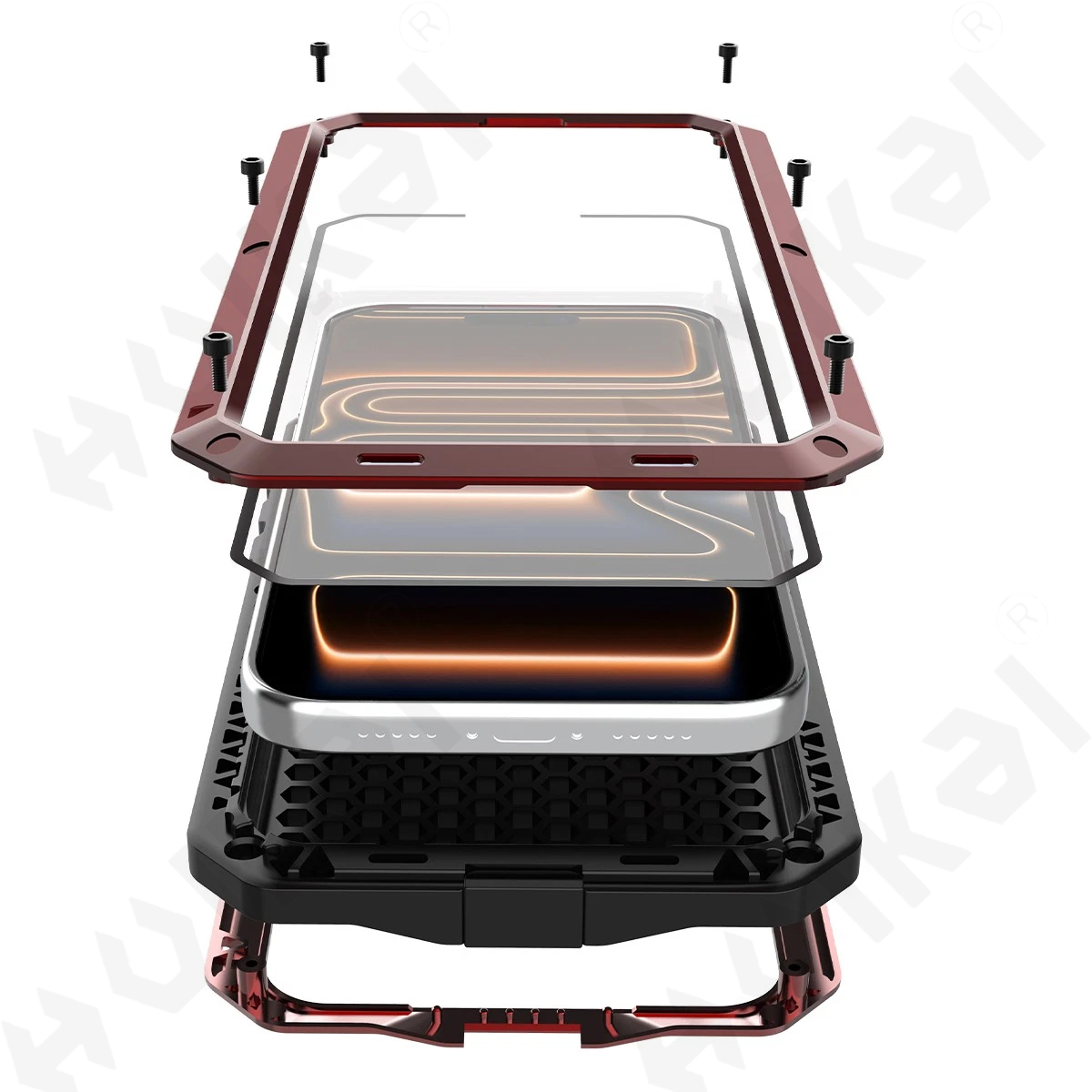 Heavy Duty 360 Full Body Protective Case - Чехол для iPhone 17, 16, 15,