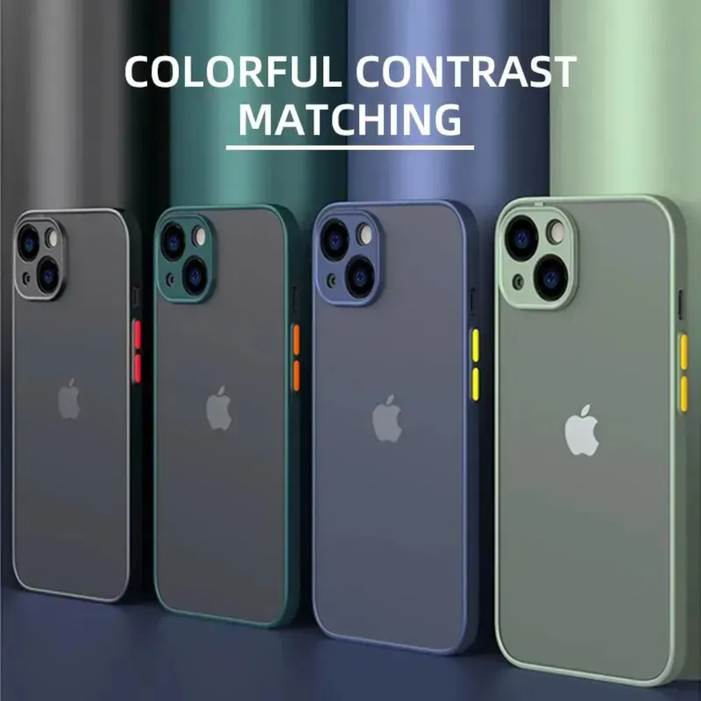 Matte Hard Pc Back Case - Противоударный матовый чехол для iPhone 16,