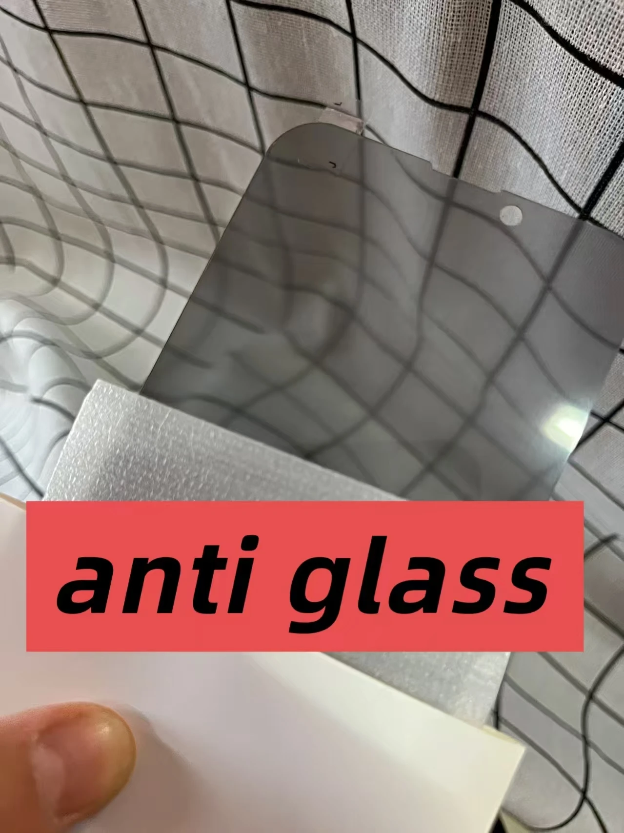 Anti Spy Privacy Glass Case - Защитная пленка из закаленного стекла с