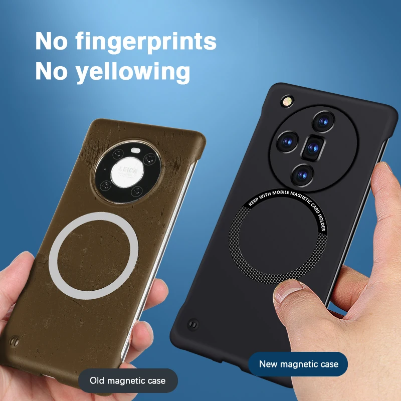 Ultra Thin Frameless Phone Cover - Ультратонкие магнитные чехлы для телефонов с