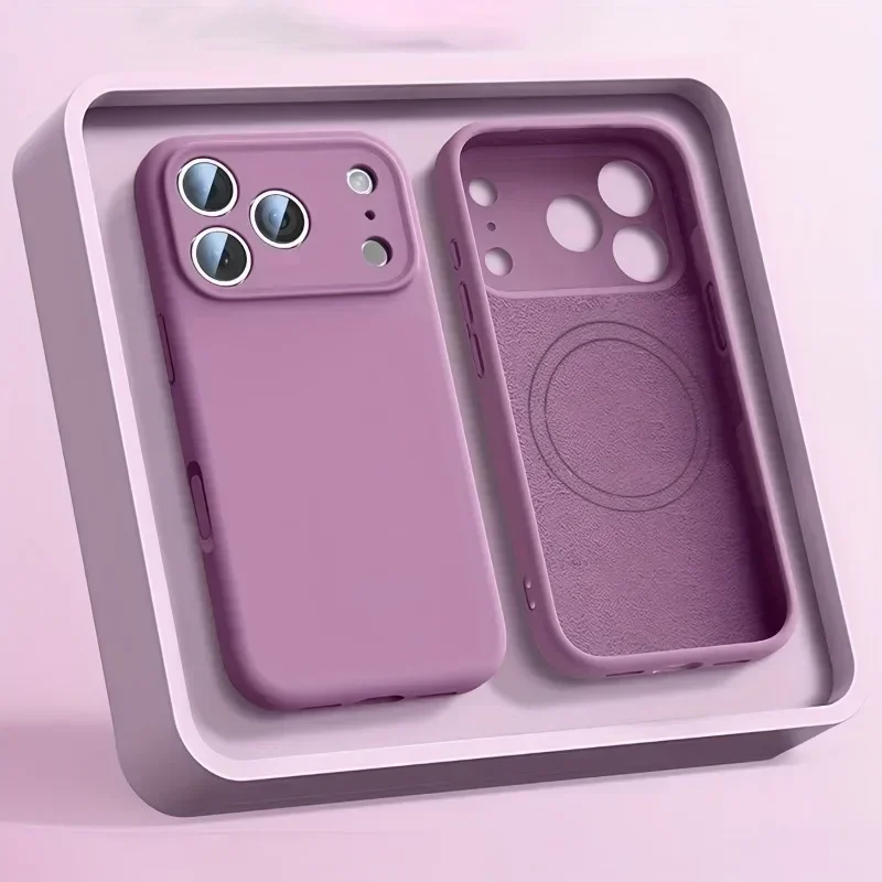 Оригинальный жидкий силиконовы – обзор и цена Liquid Silicone Magnetic Phone Case