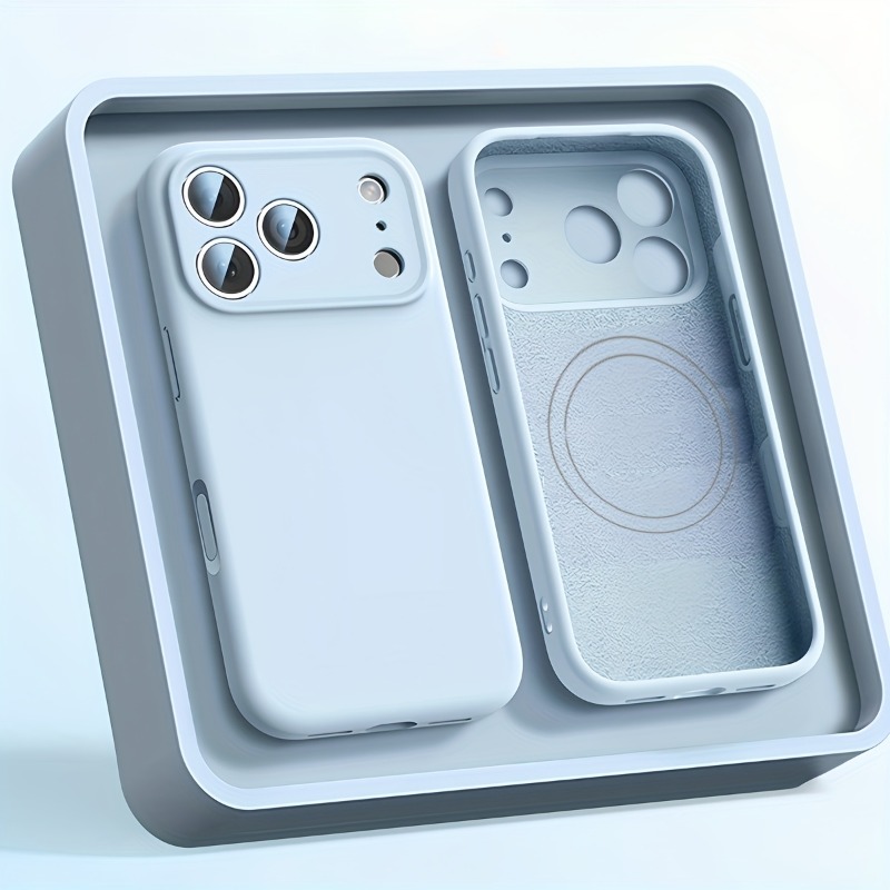 Оригинальный жидкий силиконовы – обзор и цена Liquid Silicone Magnetic Phone Case
