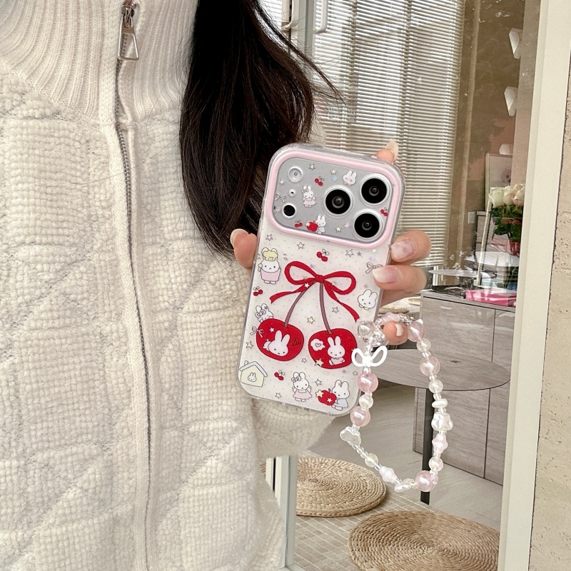 Милый мультяшный чехол для тел – обзор и цена Cute Cartoon Wrist Strap Silicone Case