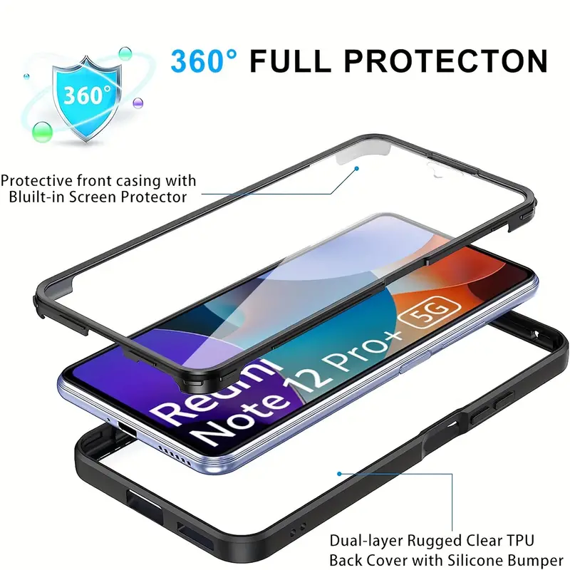 Полноразмерный прозрачный чехо – обзор и цена Heavy Duty 360 Full Body Protective Case