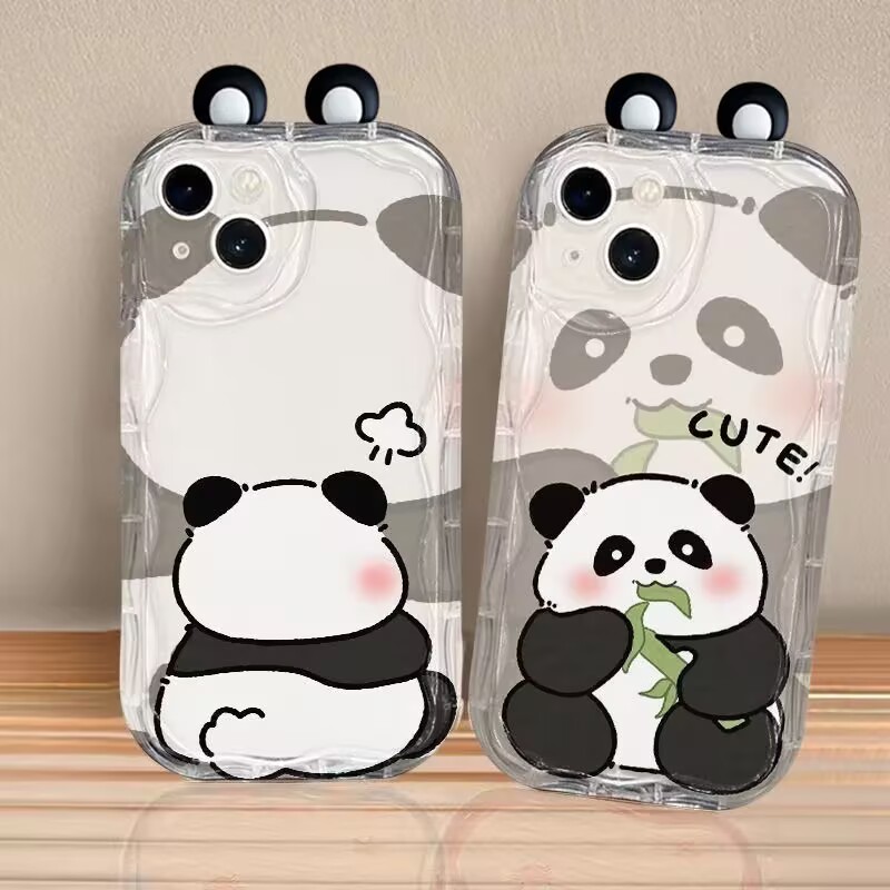 Чехол с ремешком на запястье C – обзор и цена Cute Cartoon Wrist Strap Silicone Case