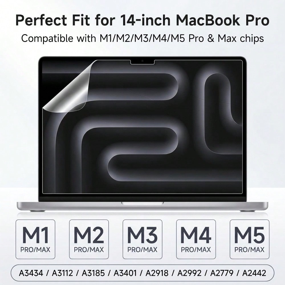 Набор из 5 штук для MacBook Pr – обзор и цена Matte Anti Glare Screen Protector