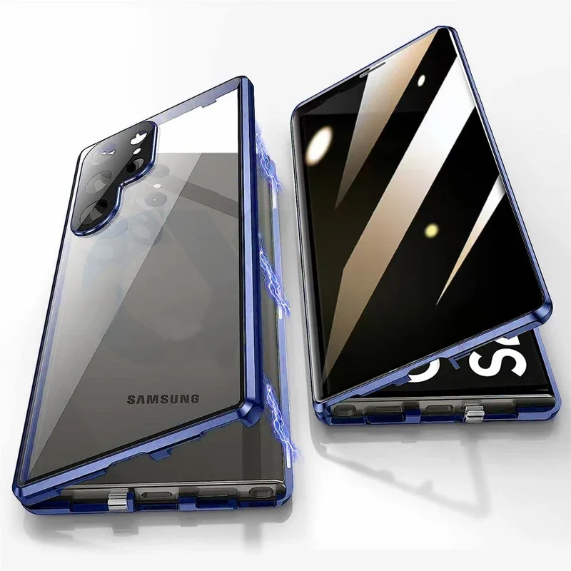 Металлический чехол для телефо – обзор и цена Anti Spy Privacy Glass Case