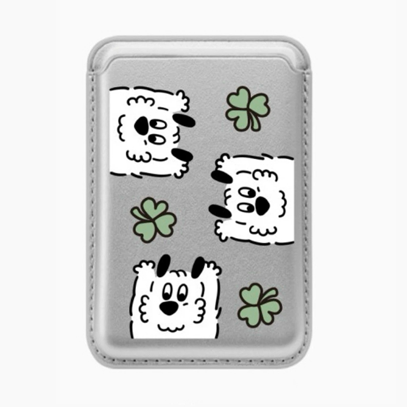 Милый мультяшный магнитный дер – обзор и цена Leather Wallet Card Holder Phone Cover
