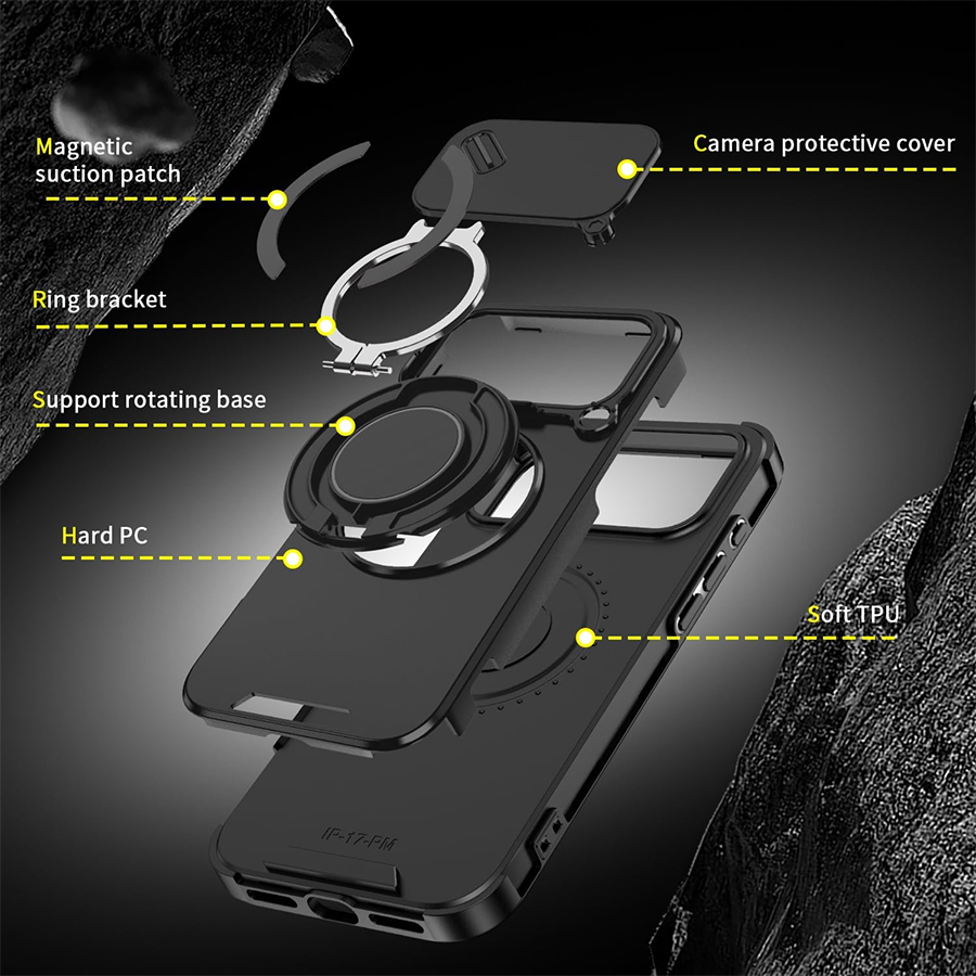 Прочный ударопрочный магнитный – обзор и цена Heavy Duty 360 Full Body Protective Case