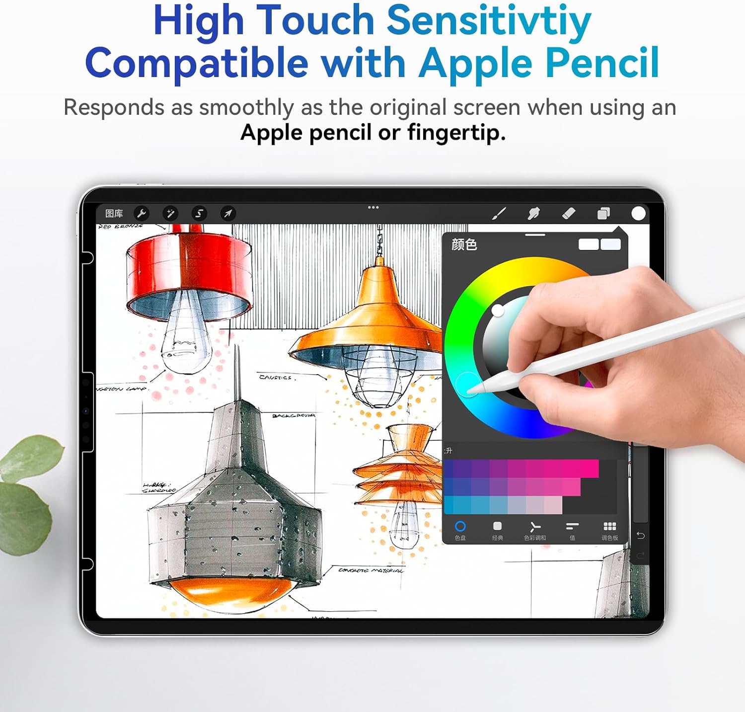 Магнитная защитная пленка для  – обзор и цена Matte Anti Glare Screen Protector