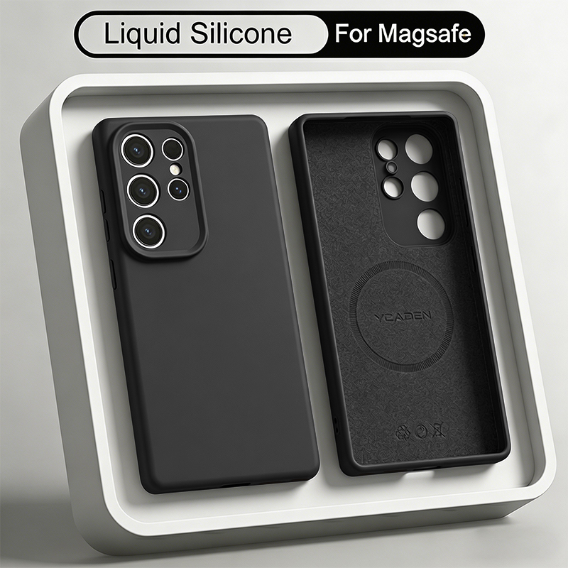Магнитный жидкий силиконовый м – обзор и цена Liquid Silicone Magnetic Phone Case