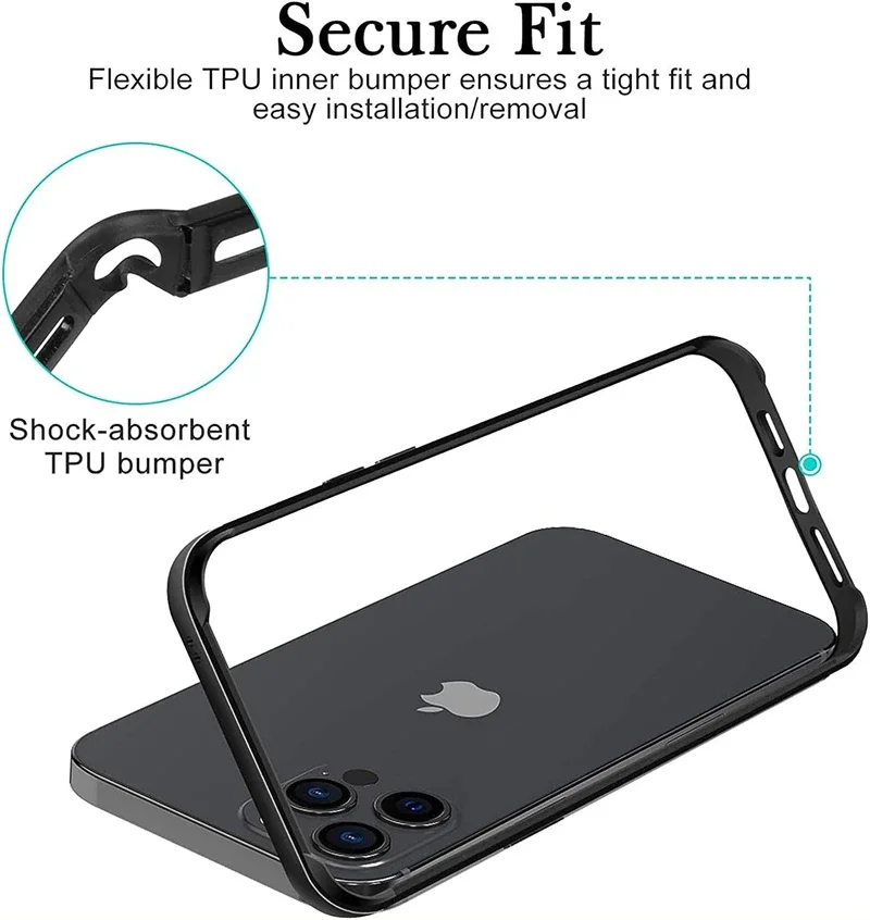 Металлический бампер с рамкой  – обзор и цена Metal Bumper Aluminum Frame Case