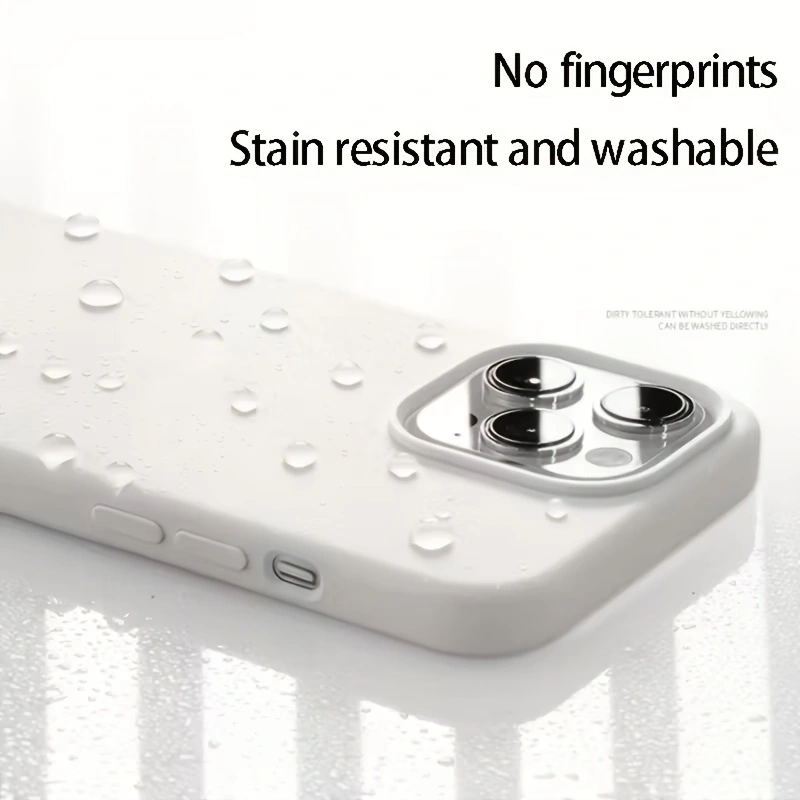 Однотонный жидкий силиконовый  – обзор и цена Liquid Silicone Magnetic Phone Case