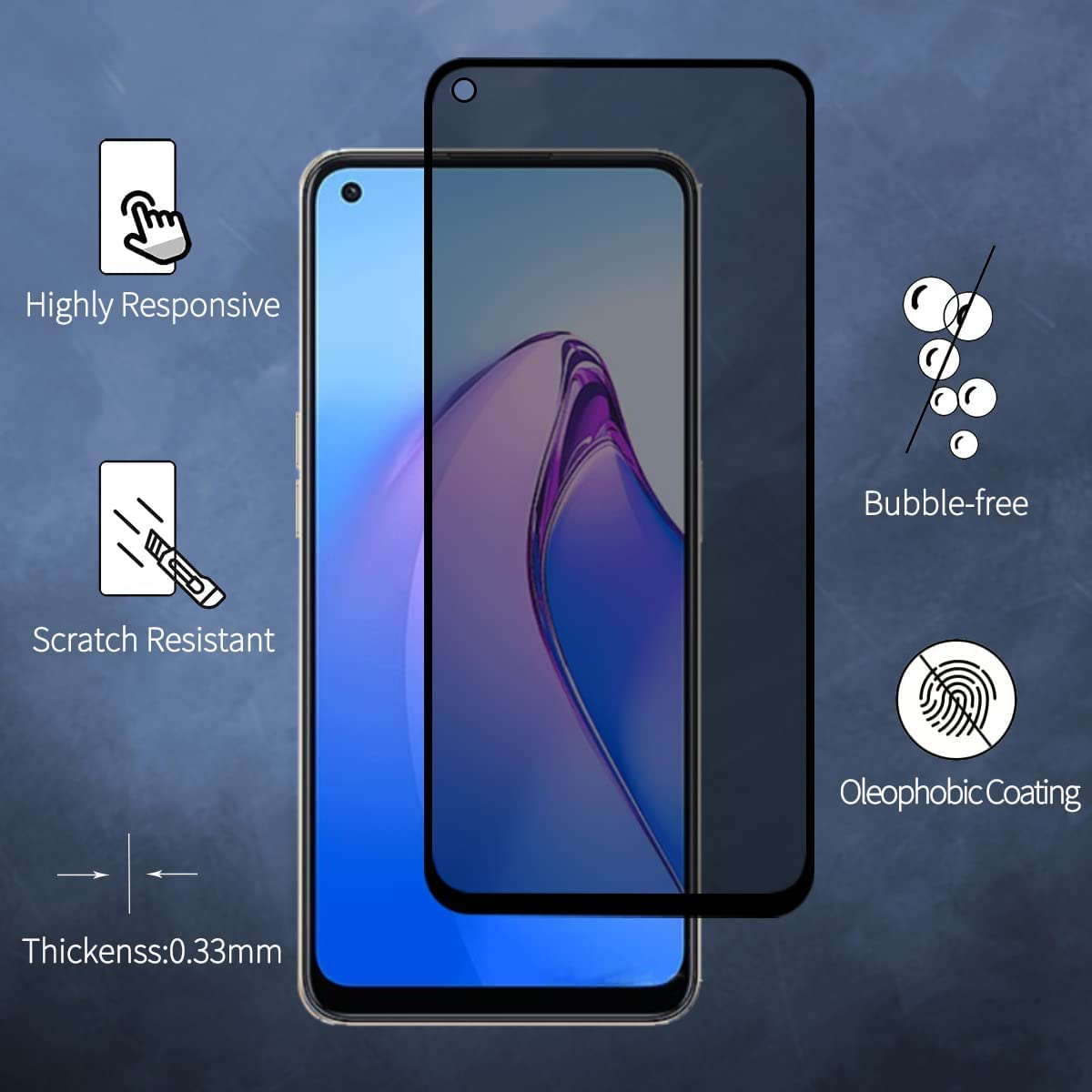 Противошпионская защита для эк – обзор и цена Anti Spy Privacy Glass Case