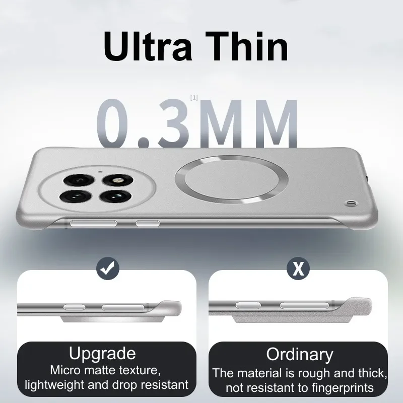 Роскошный ультратонкий металли – обзор и цена Ultra Thin Frameless Phone Cover
