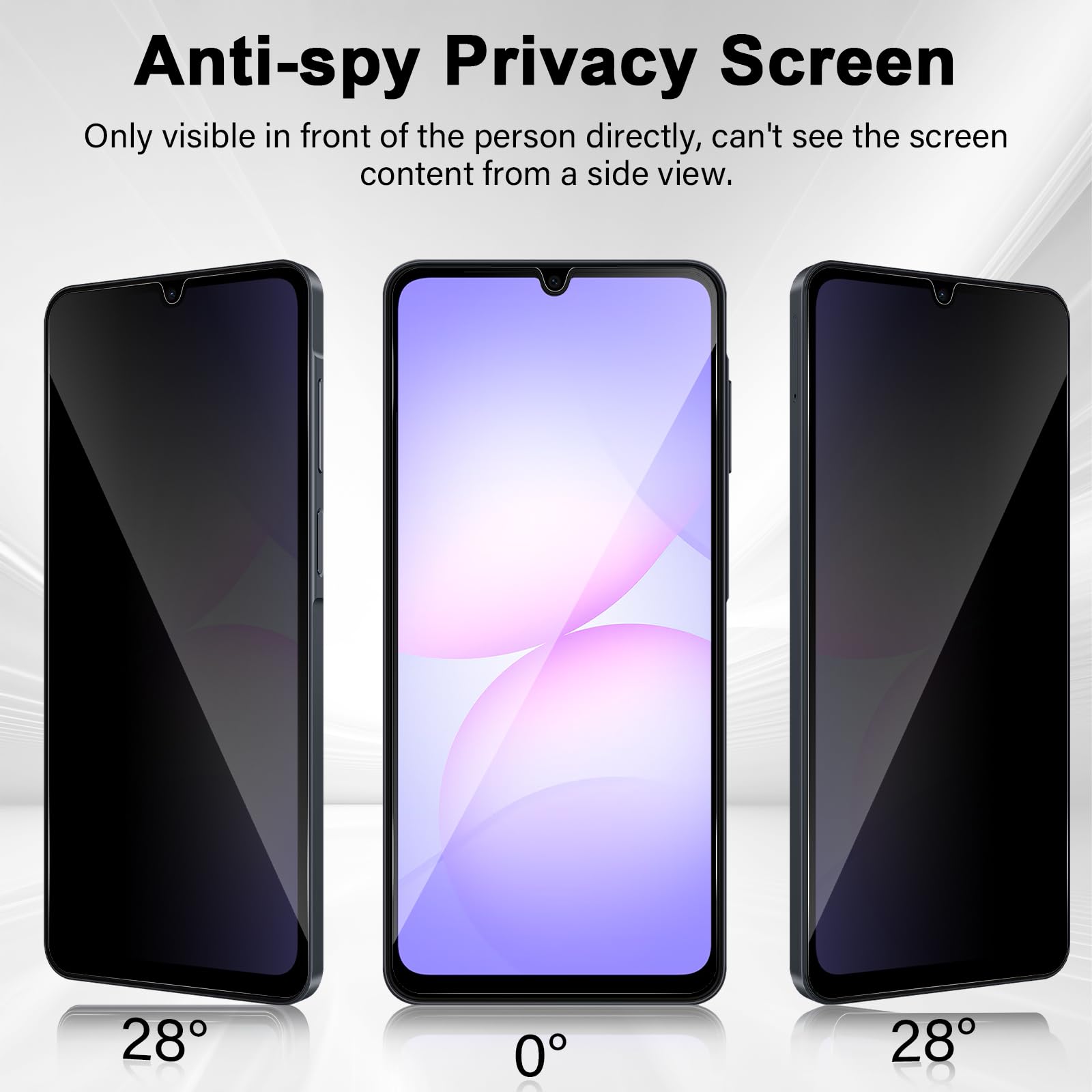 Защитная пленка для экрана от  – обзор и цена Anti Spy Privacy Glass Case