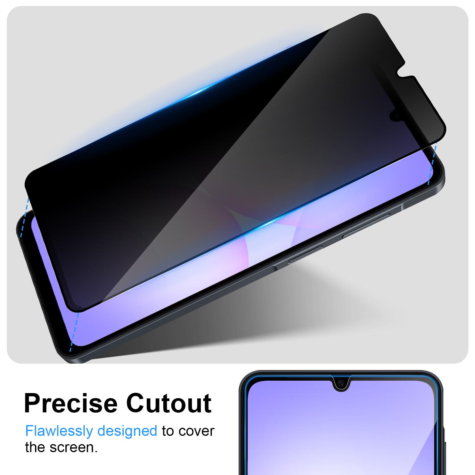 Защитная пленка для экрана от  – обзор и цена Anti Spy Privacy Glass Case