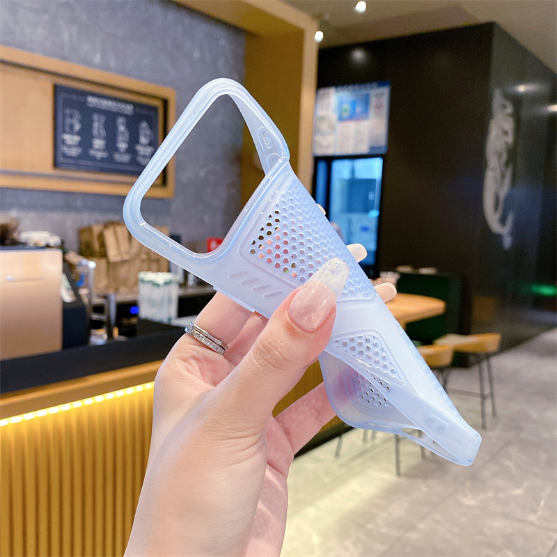 Чехол для телефона из мягкого  – обзор и цена Heat Dissipation Mesh Breathable Case