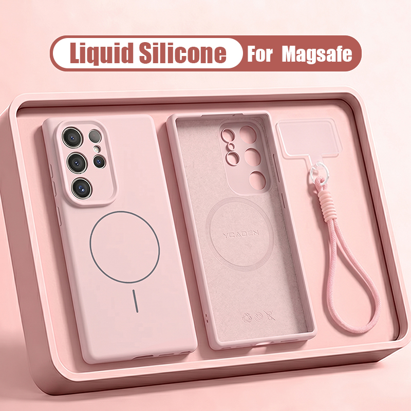 Жидкий силиконовый чехол для т – обзор и цена Liquid Silicone Magnetic Phone Case