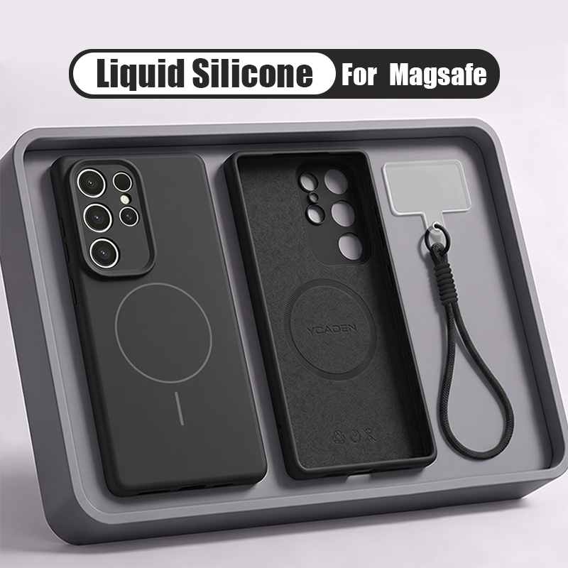Жидкий силиконовый чехол для т – обзор и цена Liquid Silicone Magnetic Phone Case