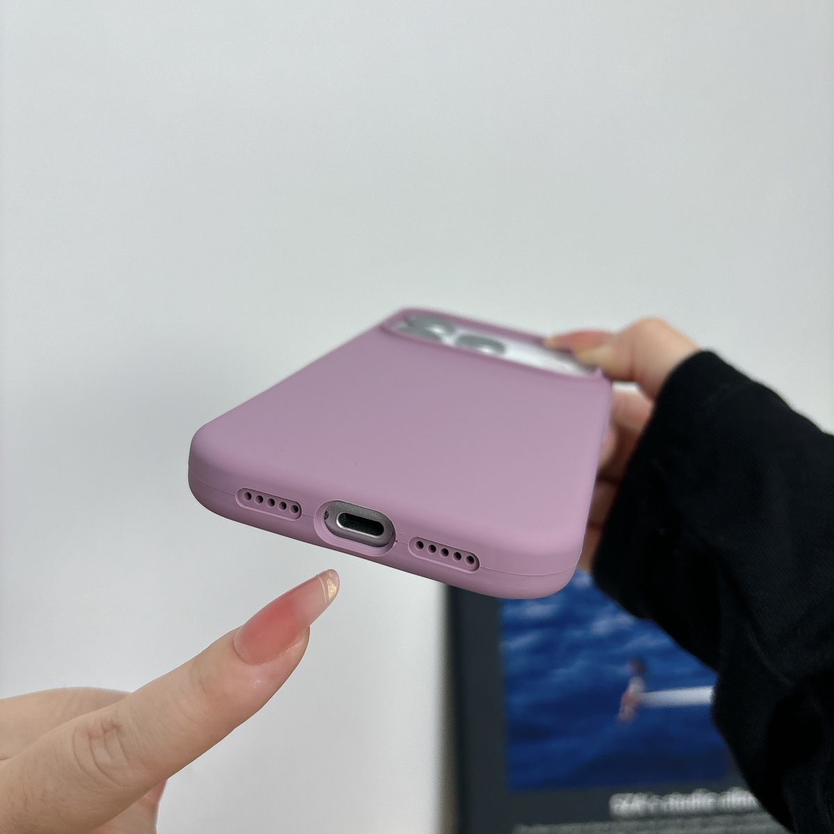 Жидкий силиконовый чехол для i – обзор и цена Liquid Silicone Magnetic Phone Case