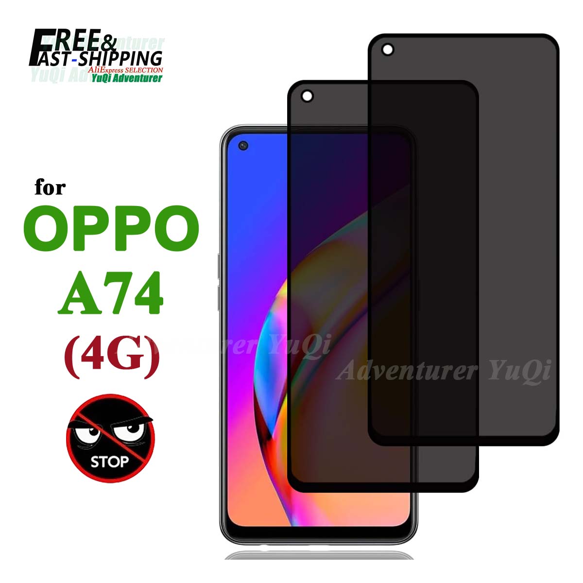 Защитная пленка для экрана про – обзор и цена Anti Spy Privacy Glass Case