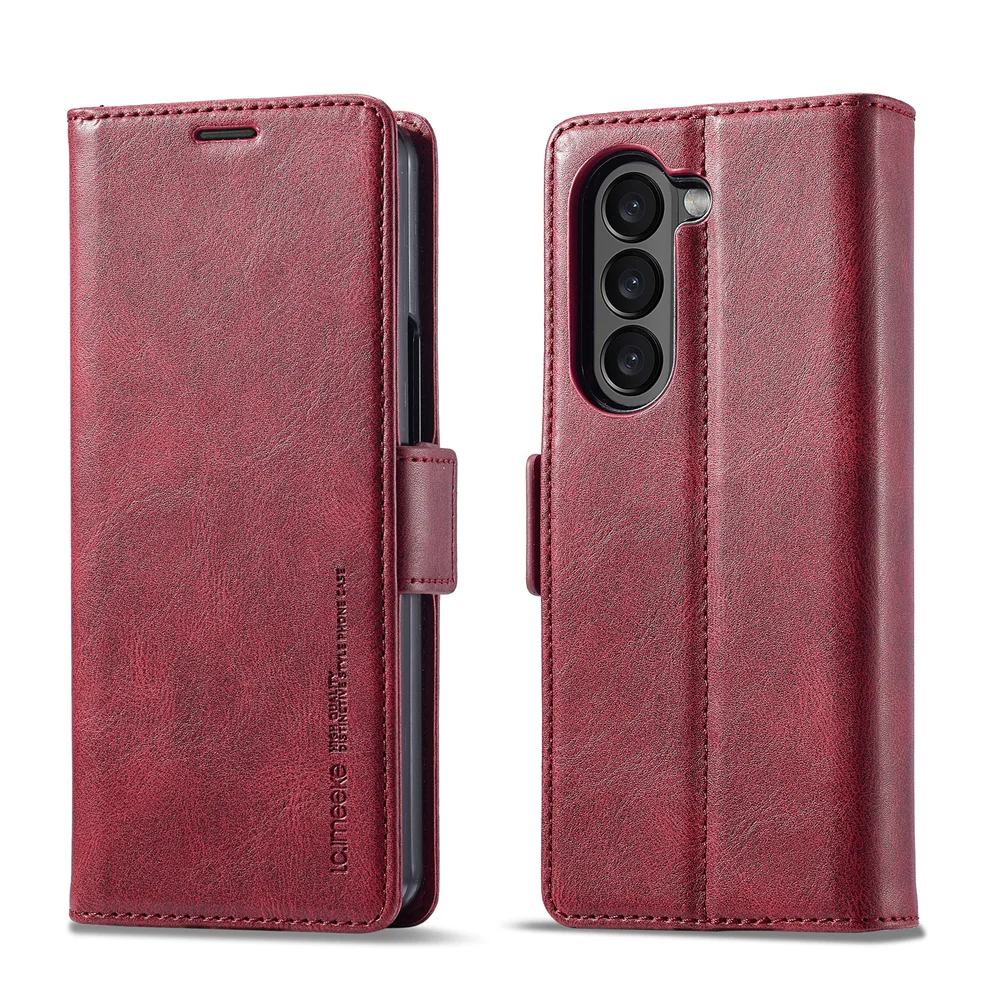 Кожаный чехол-кошелек для теле – обзор и цена Leather Wallet Card Holder Phone Cover