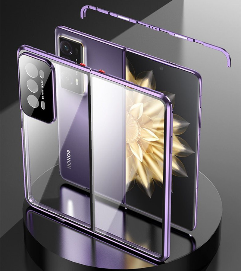 Для Honor Magic V2 MagicV2 Ant – обзор и цена Metal Bumper Aluminum Frame Case