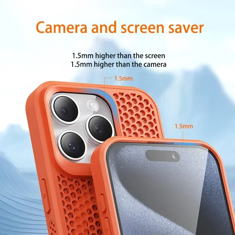 Охлаждающий теплоотводящий маг – обзор и цена Heat Dissipation Mesh Breathable Case