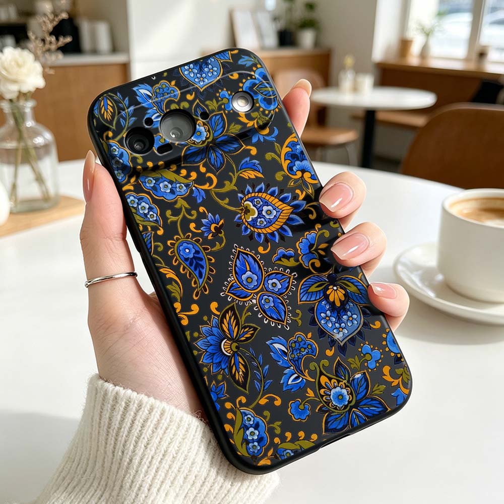 Силиконовый чехол с цветочным  – обзор и цена Vintage Floral Pattern Soft Case