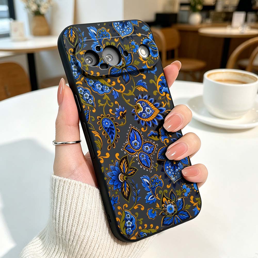 Силиконовый чехол с цветочным  – обзор и цена Vintage Floral Pattern Soft Case