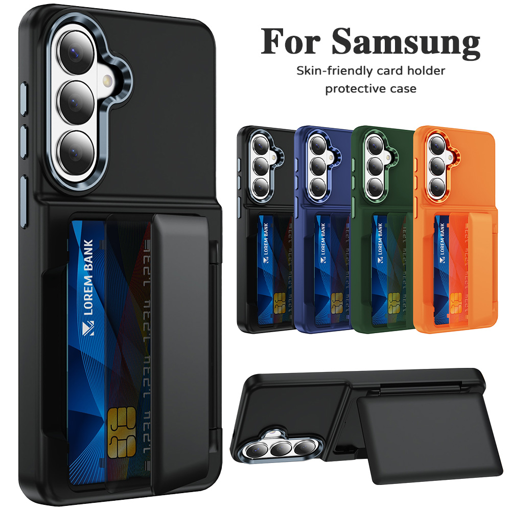 Новый чехол-бумажник для Samsu – обзор и цена Leather Wallet Card Holder Phone Cover